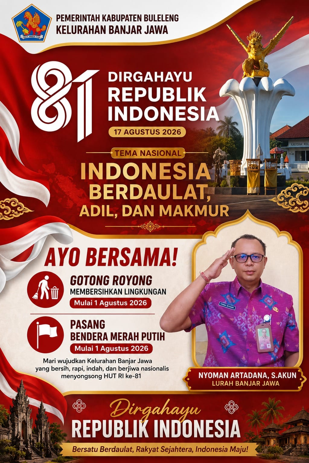 DIRGAHAYU REPUBLIK INDONESIA KE-81
