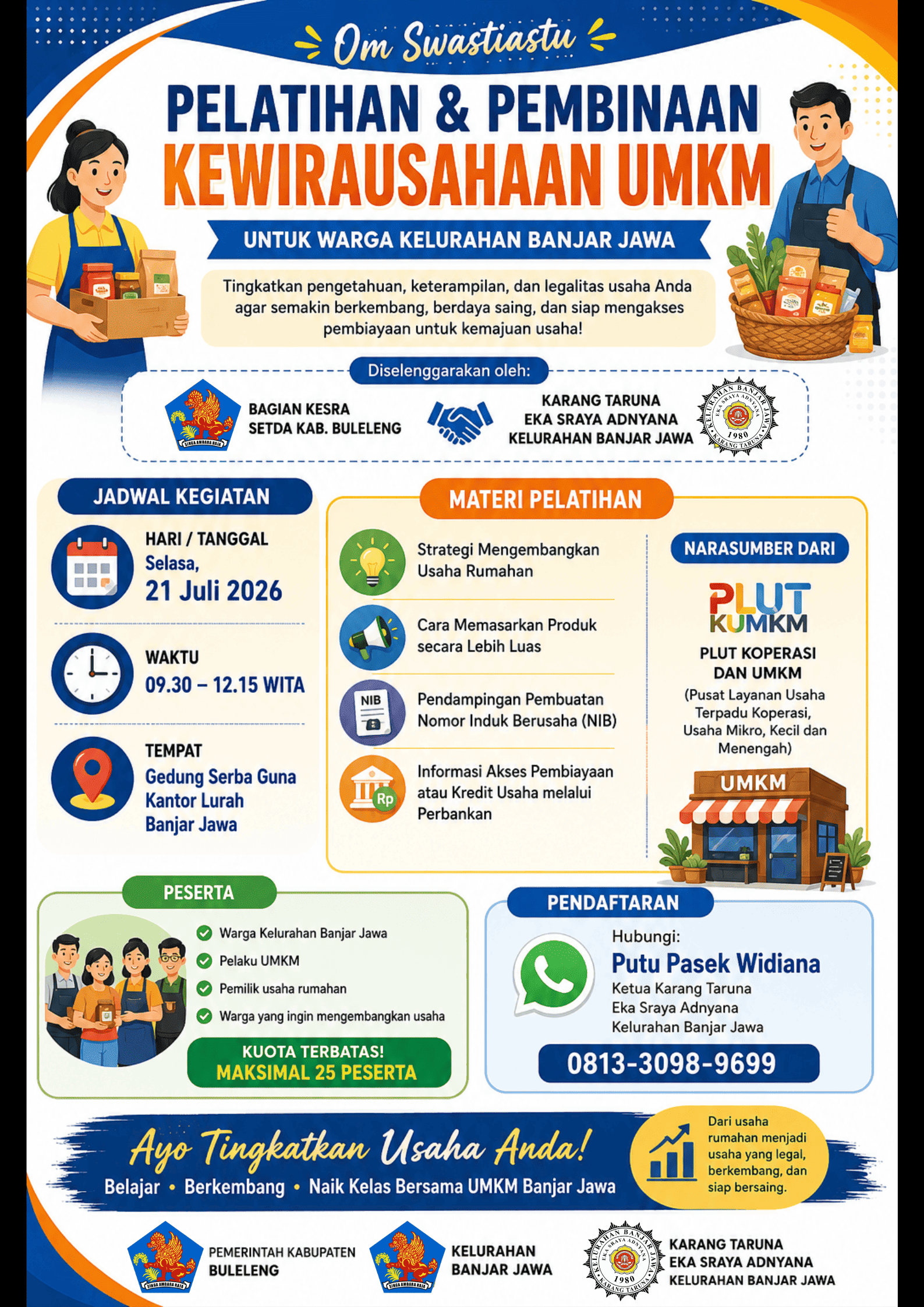 PELATIHAN & PEMBINAAN KEWIRAUSAHAAN UMKM