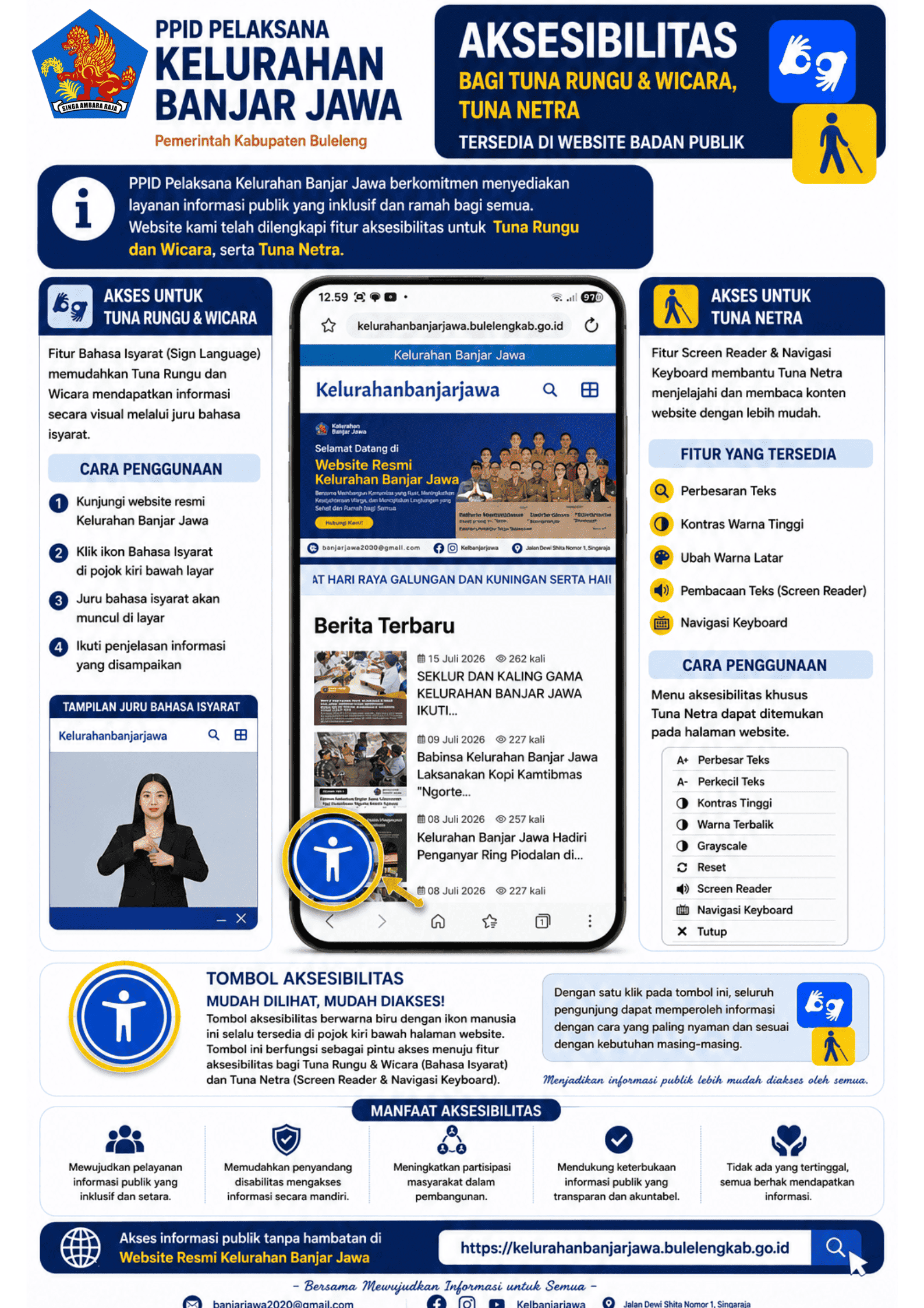 AKSESIBILITAS WEBSITE UNTUK SEMUA