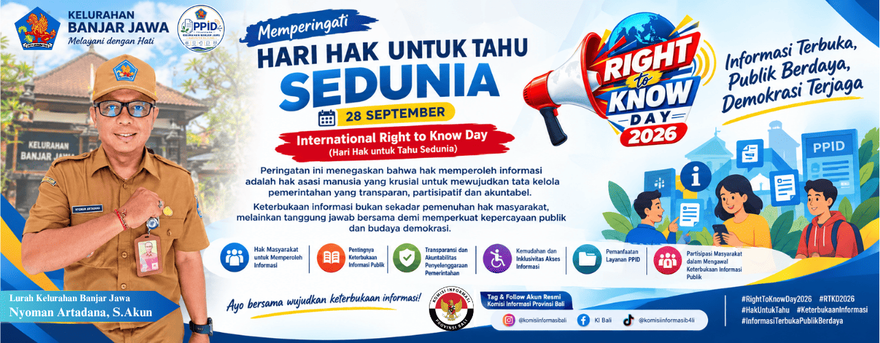 International Right to Know Day (Hari Hak untuk Tahu Sedunia)