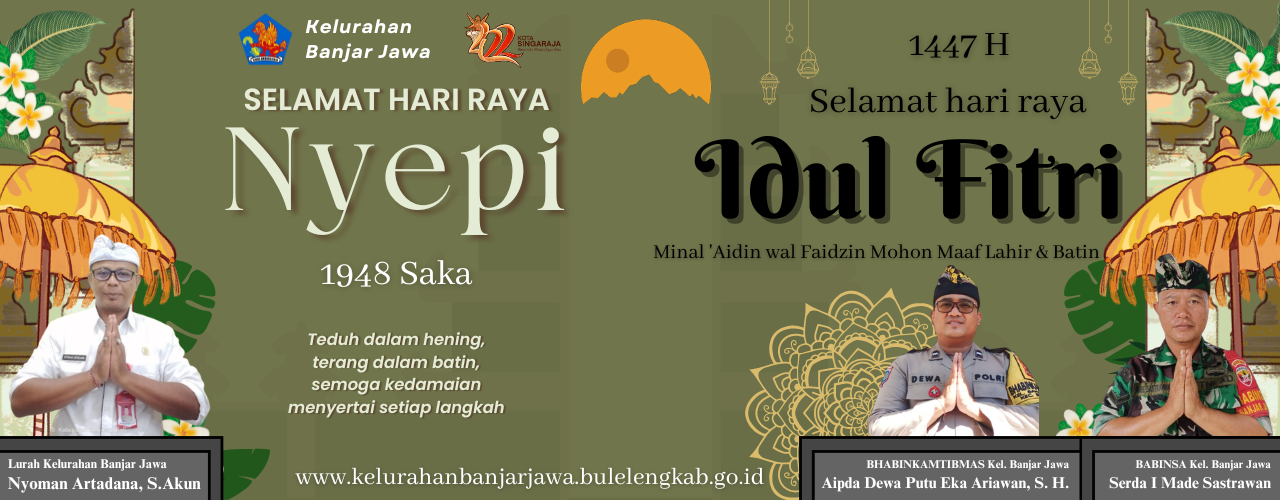SELAMAT HARI RAYA NYEPI DAN IDUL FITRI 2026