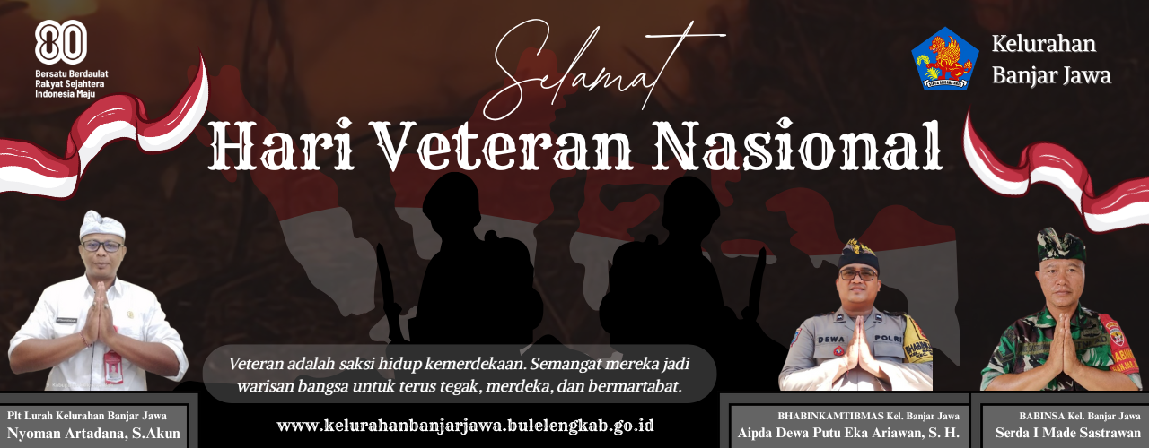 SELAMAT HARI VETERAN NASIONAL